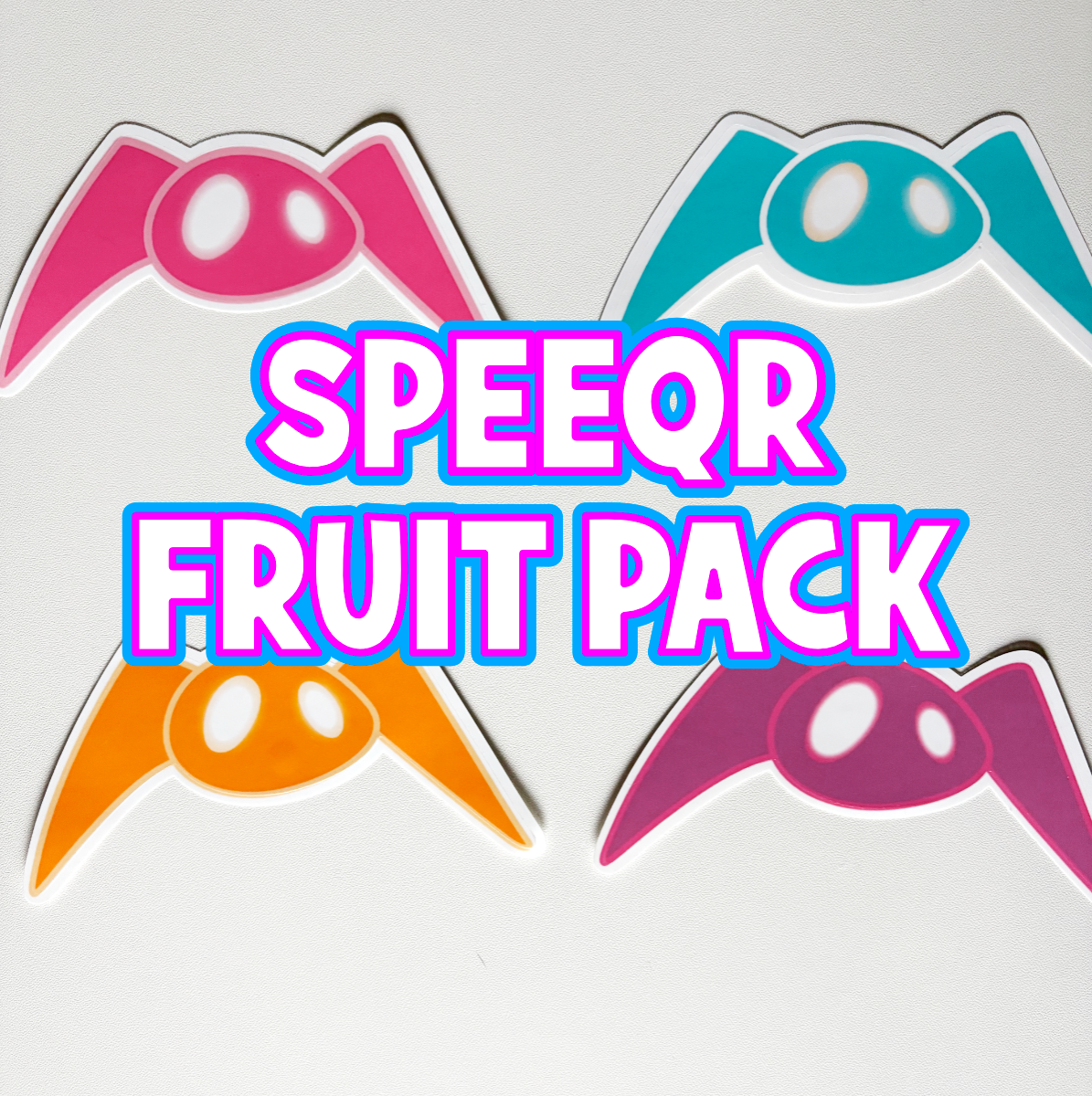 SpeeQr Fruit Pack stickers